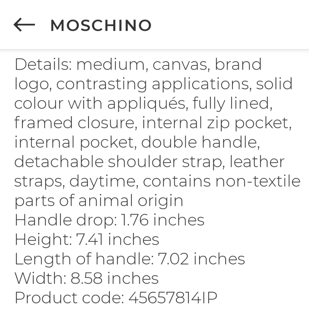 Moschino Bag - Picture 12 of 12